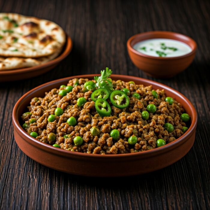 Hyderabadi Keema Mattar
